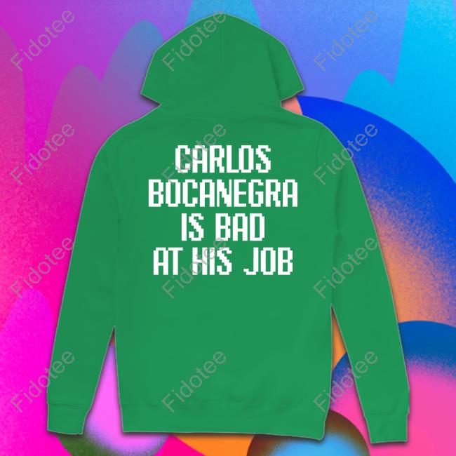Carlos Bocanegra Is Bad At His Job Long Sleeved T-Shirt