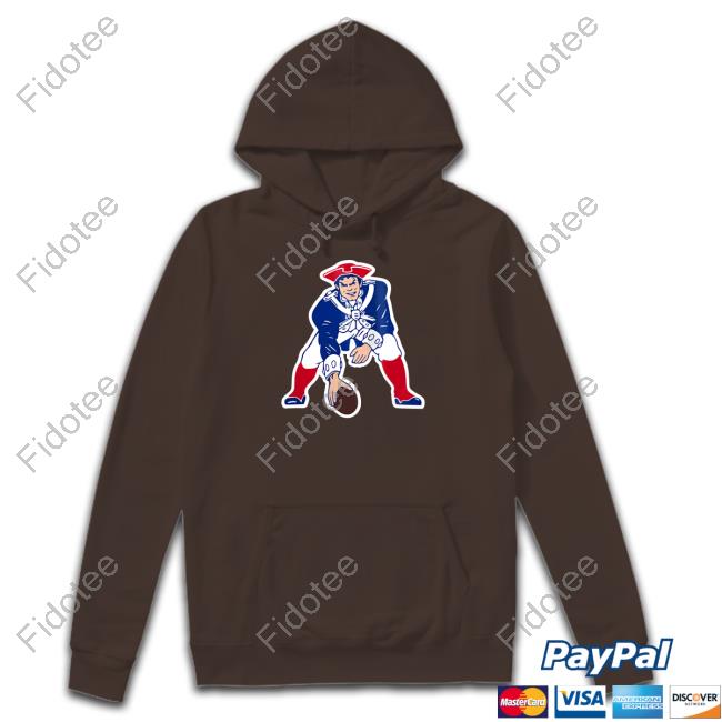 New England Patriots Sideline Arch Jersey Hoodie - TeeHex