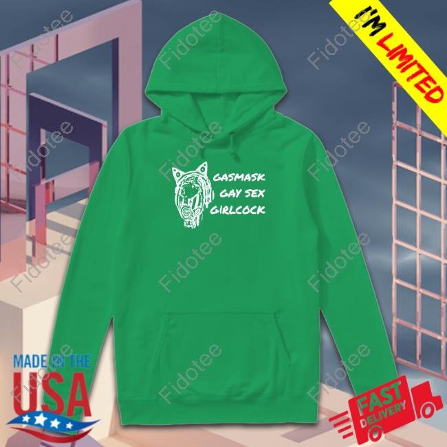 Gasmask Gay Sex Girlcock T Shirt