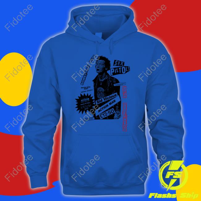 Sex Pistols Something Else Sid Vicious Action Man Hoodie