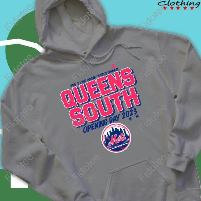 Steve Cohen Queens South Opening Day 2023 New Shirt Shea Station Steve Cohen Queens South Opening Day 2023 New Shirt Shea Station