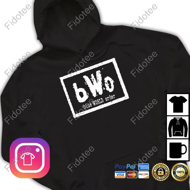 Prowrestlingtees Merch B.W.O Blue World Order Tee Shirt