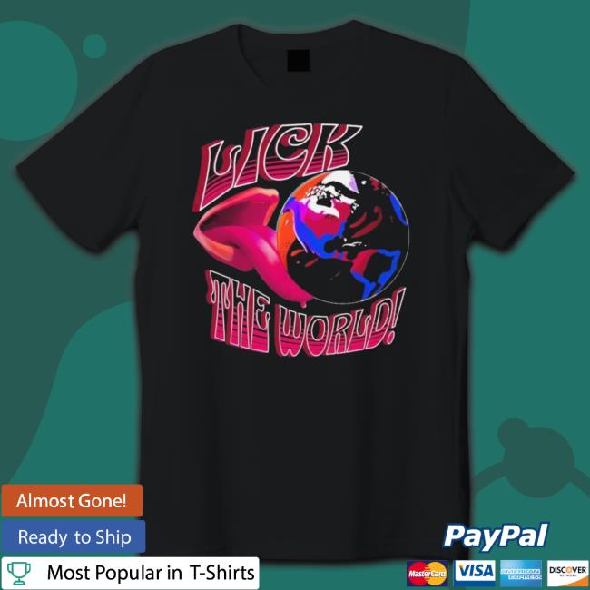 Lick The World – Trippy Pink Sweatshirts