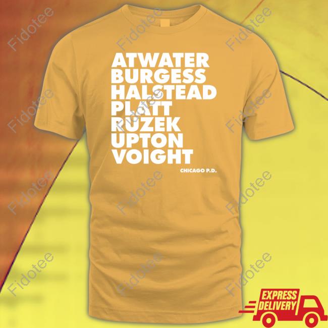 Atwater Burgess Halstead Platt Ruzek Upton Voight Sweatshirt