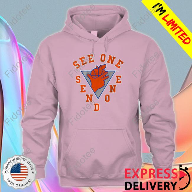 Breakingt Store New York See One Send One Hooded Sweatshirt