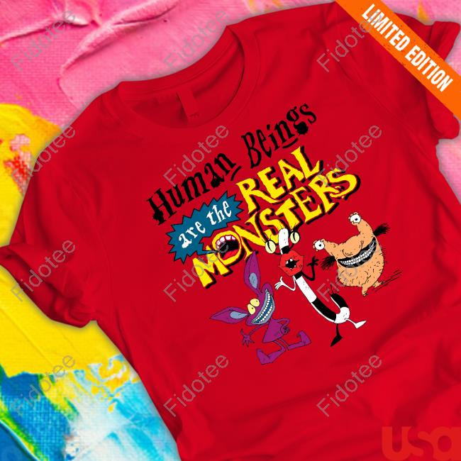 Human Beings Are The Real Monsters Tee Shirt