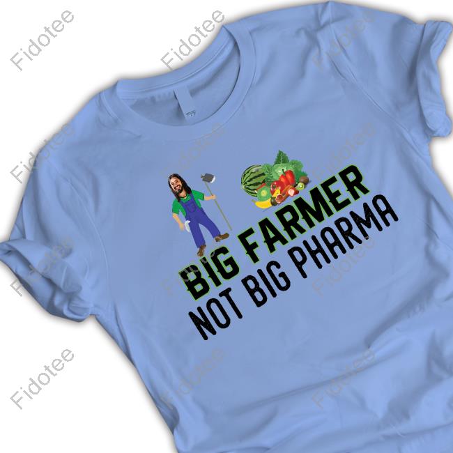 An0maly Big Farmer Not Big Pharma Long Sleeve T Shirt