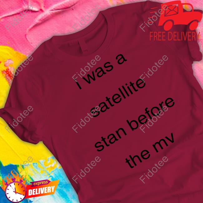 Blackcatrry I Was A Satellite Stan Before The Mv Hooded Sweatshirt Louis Tomlinson