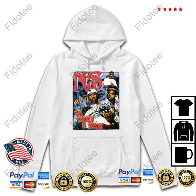 Nas Vs Jay-Z Illmatic The World Is Yours Hoodie New York Basketball