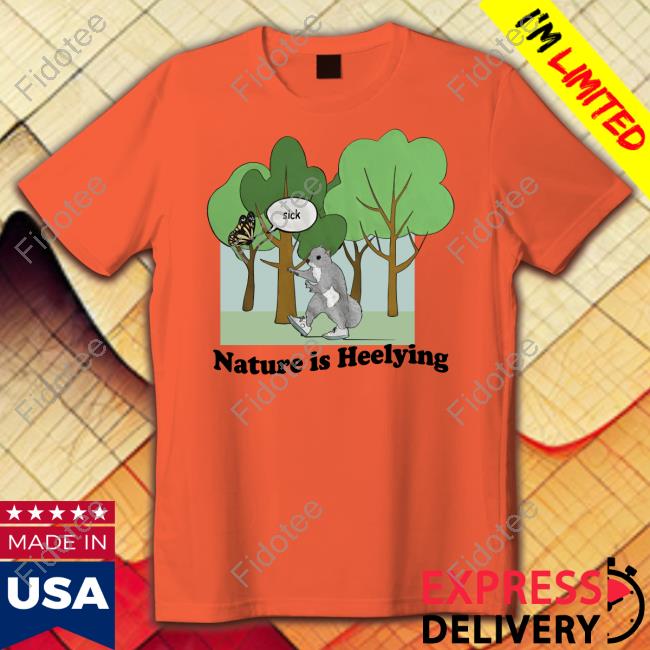 Justinsshirt Store Sick Nature Is Heelying Hoodie