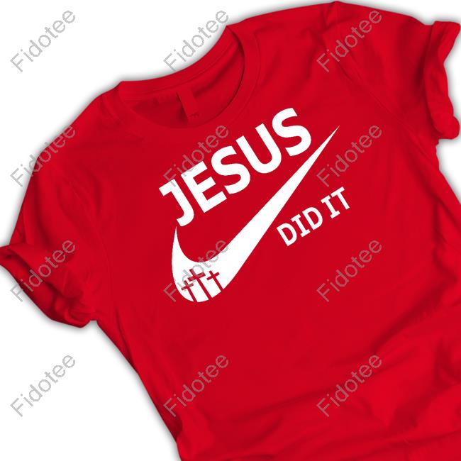 Andrew Prue Wearing Jesus Did It Shirt