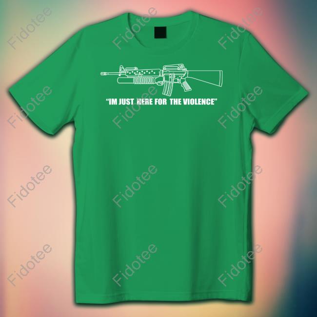 Onwardresearch Store I'm Just Here For The Violence Tee