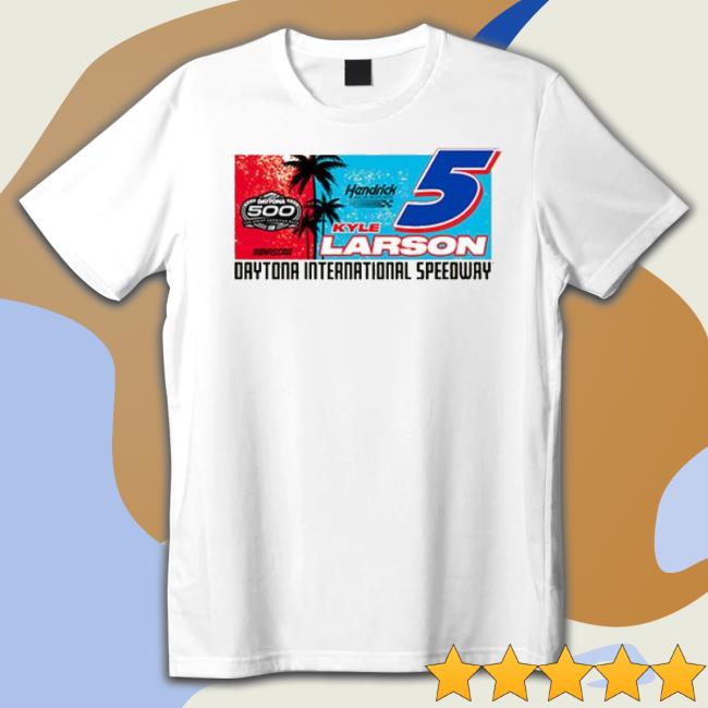 Official Kyle Larson #5 Daytona 500 2023 shirt