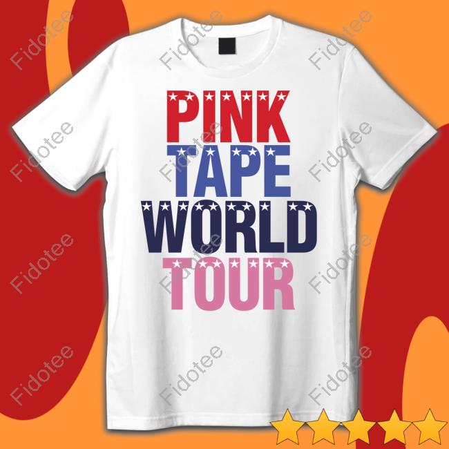 Lil Uzi Vert Pink Tape World Tour T Shirt