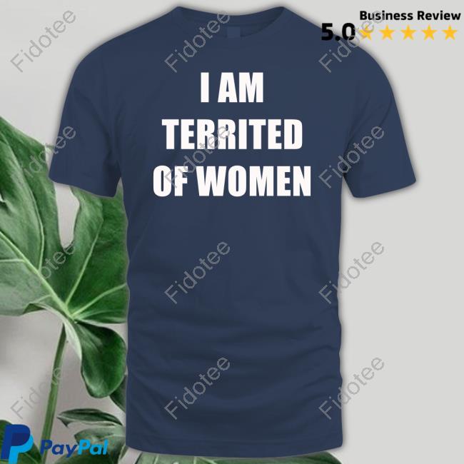 Hardshirts Shop I Am Terrified Of Women Tank Top