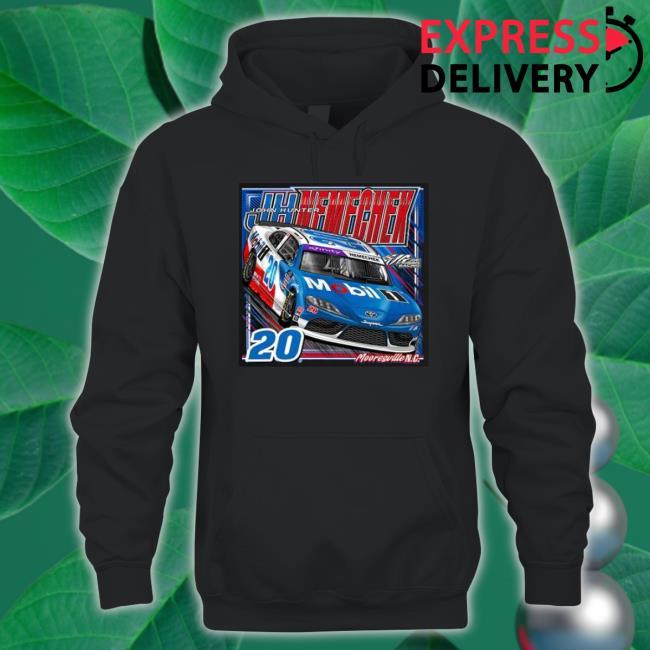 John Hunter Nemechek Joe Gibbs Racing Team Collection Mobil 1 Car Shirt John Hunter Nemechek Joe Gibbs Racing Team Collection Mobil 1 Car Shirt