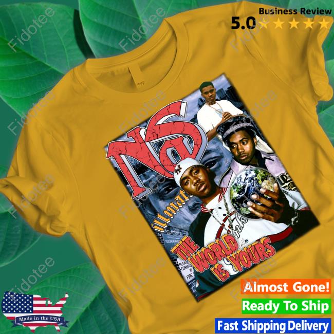 Nas Vs Jay-Z Illmatic The World Is Yours T Shirt New York Basketball