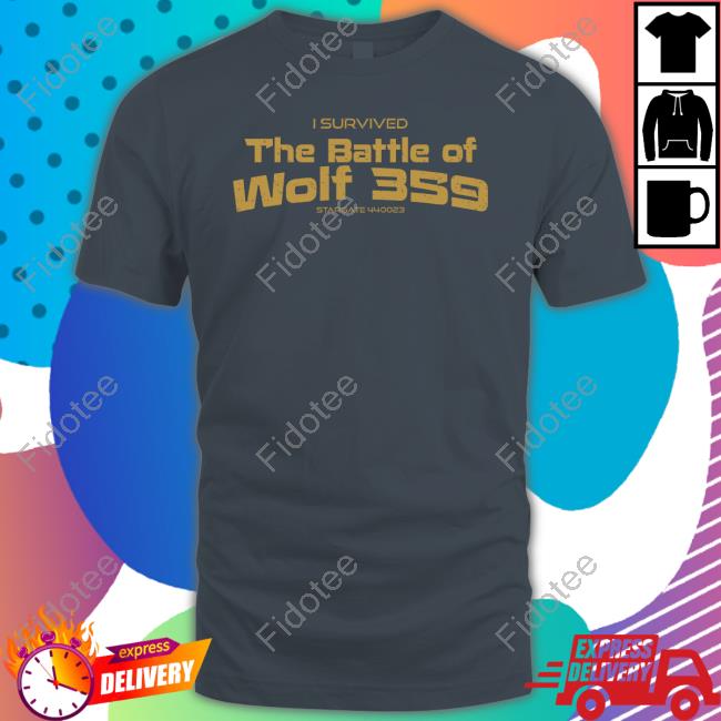 I Survived The Battle Of Wolf 359 Stargate 440023 T Shirt