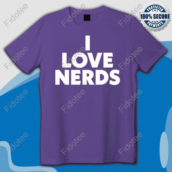 Kim Kardashian Wearing I Love Nerds At The Lakers Game Tank Top Kim Kardashian Wearing I Love Nerds At The Lakers Game Tank Top