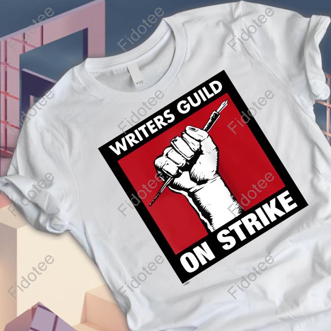 Rebekah Entralgo Writers Guild On Strike Unisex T Shirt