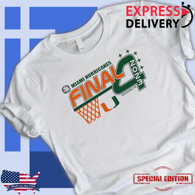 Original Miami Hurricanes 2023 University Of Miami Final Four shirt