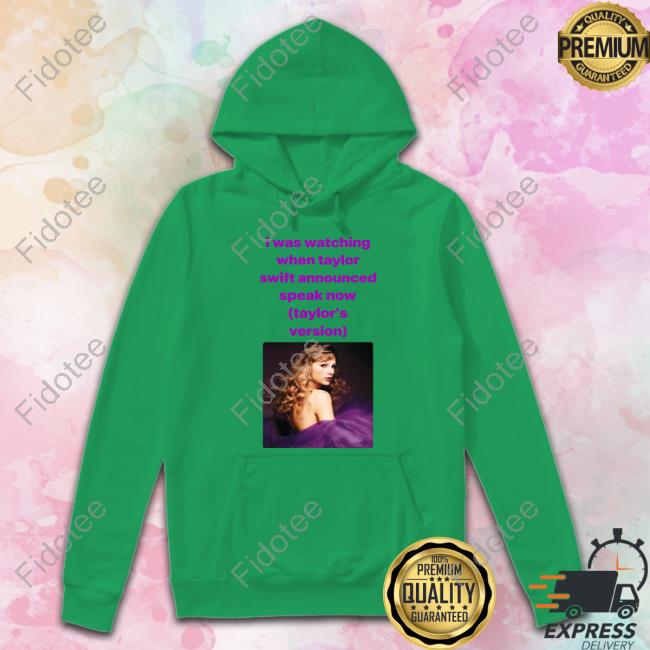 Takemycinema I Was Watching When Taylor Swift Announced Speak Now New Shirt