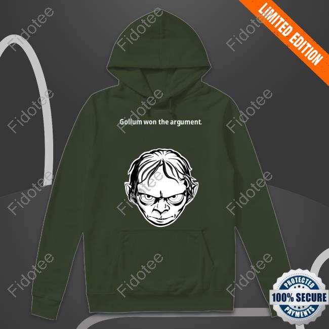Gollum Won The Argument Unisex T Shirt Motorroach Gollum Won The Argument Unisex T Shirt Motorroach