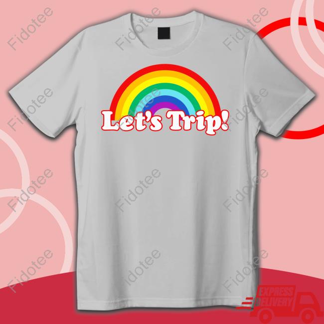 Let's Trip Rainbow Tee Shirt Sturniolo Triplets Let's Trip Rainbow Tee Shirt Sturniolo Triplets
