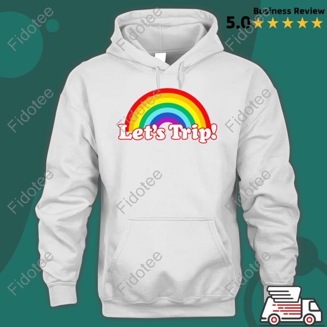 Let's Trip Rainbow Tee Shirt Sturniolo Triplets Let's Trip Rainbow Tee Shirt Sturniolo Triplets