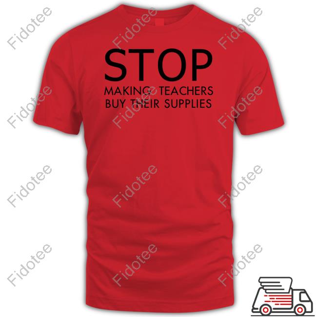 Nicholas Ferroni Stop Making Teachers Buy Their Supplies Long Sleeve Tee Shirt Nicholas Ferroni Stop Making Teachers Buy Their Supplies Long Sleeve Tee Shirt