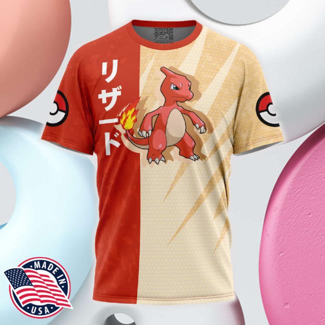 Charmeleon Attack Pokemon Hoodie Sweatshirt Charmeleon Attack Pokemon Hoodie Sweatshirt