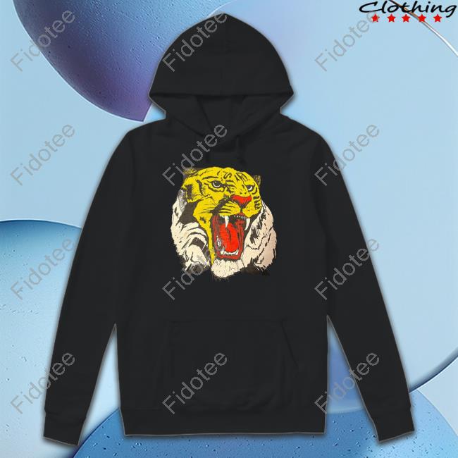 Saycheesedgtl Torrei Hart Wearing Hudson Tigers Head Long Sleeved T-Shirt Saycheesedgtl Torrei Hart Wearing Hudson Tigers Head Long Sleeved T-Shirt