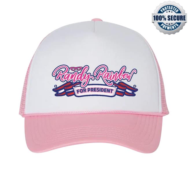 Randy Rainbow Randy Rainbow For President Hat Cap Randy Rainbow Randy Rainbow For President Hat Cap