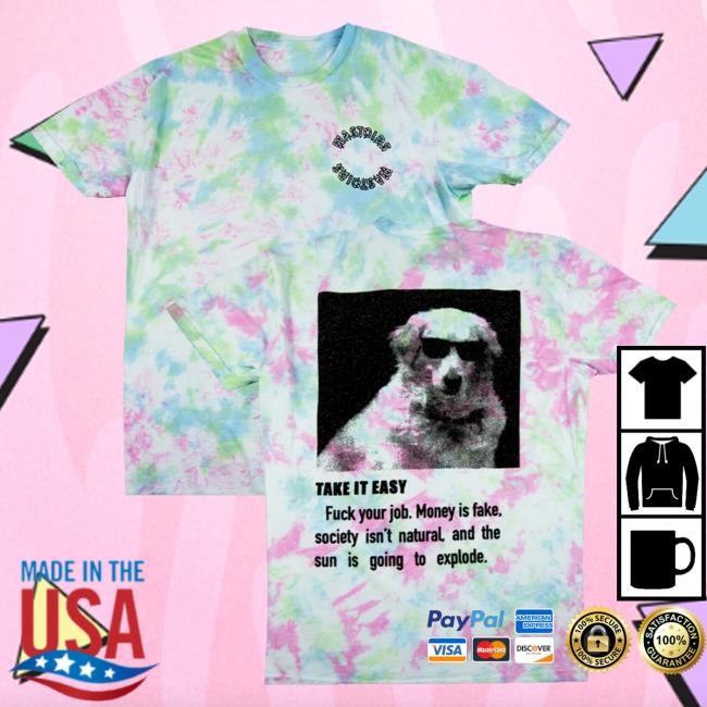 Official Hello Merch Wastoids Take It Easy Tie Dye Hoodie Sweatshirt Official Hello Merch Wastoids Take It Easy Tie Dye Hoodie Sweatshirt