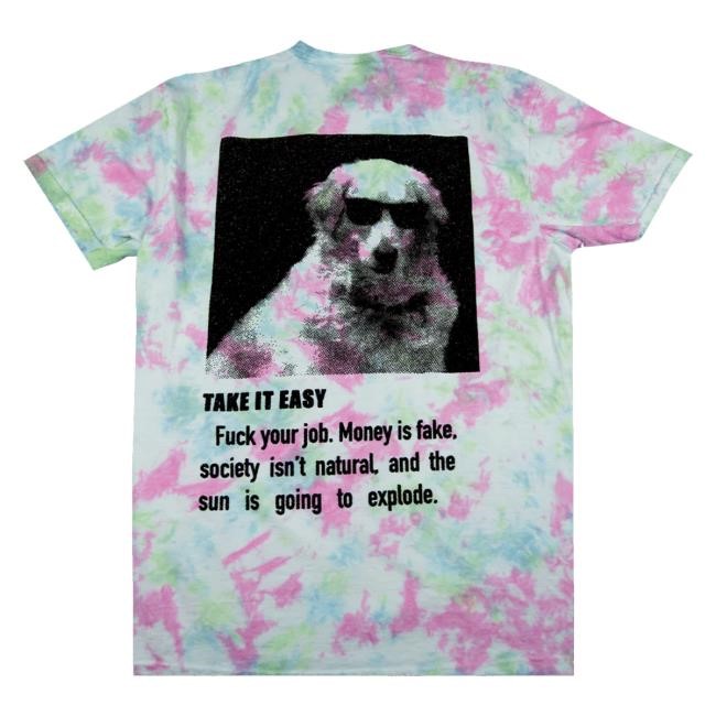 Official Hello Merch Wastoids Take It Easy Tie Dye Hoodie Sweatshirt Official Hello Merch Wastoids Take It Easy Tie Dye Hoodie Sweatshirt