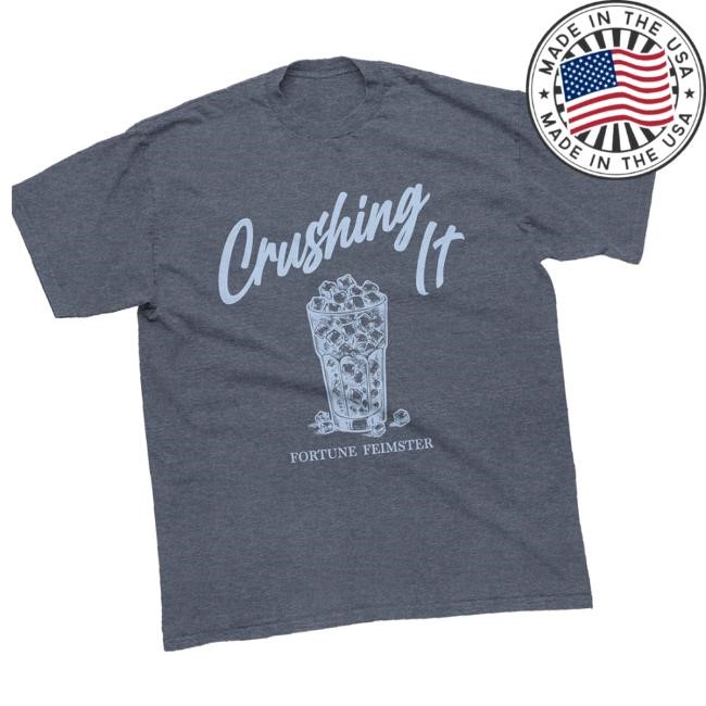 Original Fortune Feimster Merch Store Crushed Ice Shirt Original Fortune Feimster Merch Store Crushed Ice Shirt
