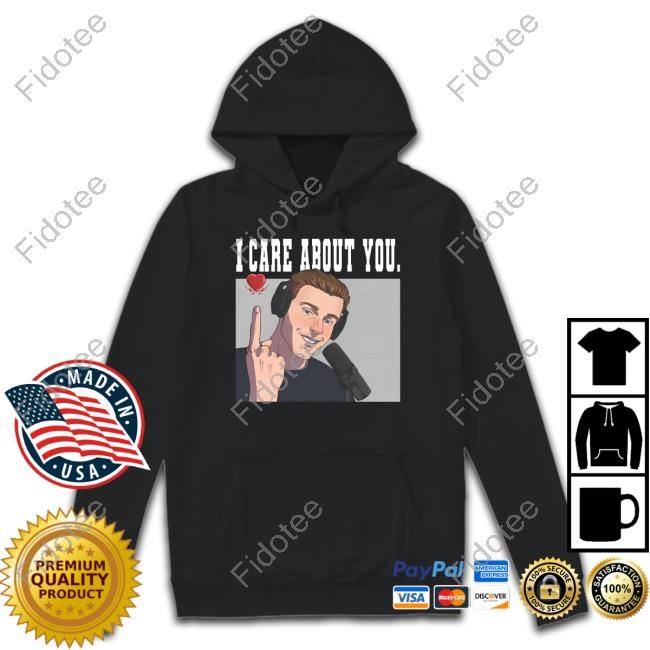 Luke Dale Merch Shop Merch I Care About You Tee Shirt