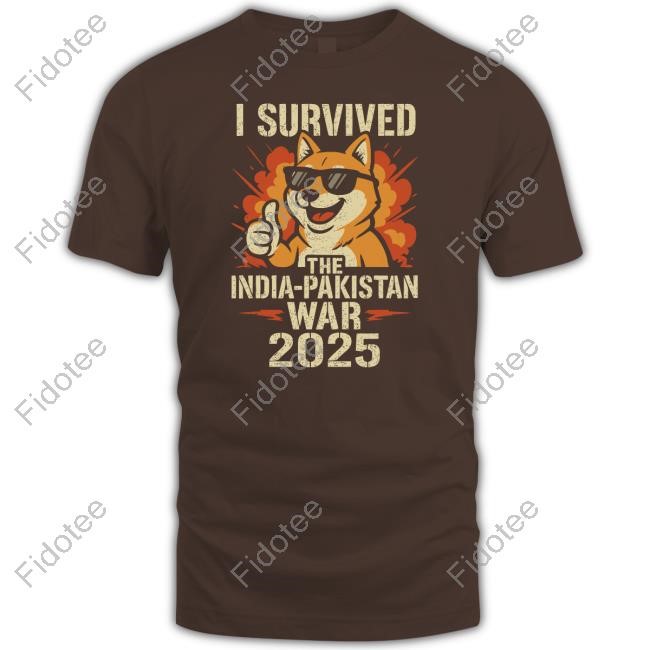 Shibetoshi Nakamoto I Survived The India-Pakistan War 2025 Tee