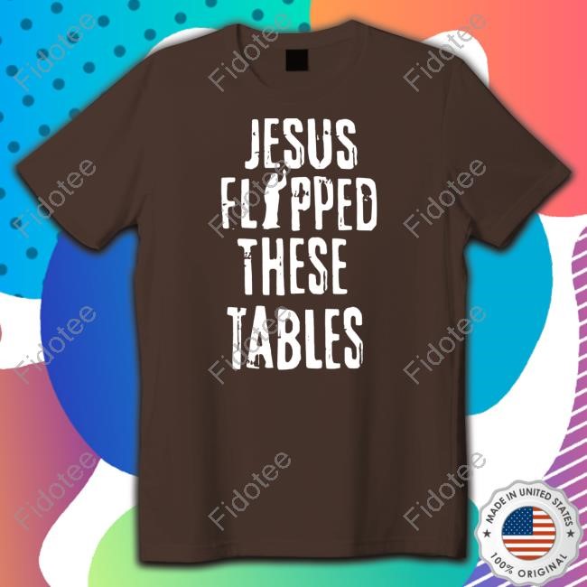 Billy Porter Jesus Flipped These Tables Tee Shirt
