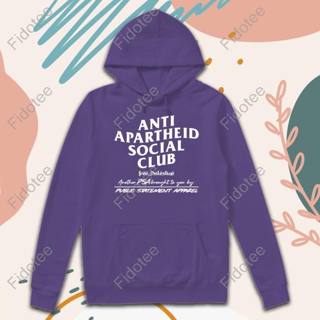 Anti Apartheid Social Club Crewneck Sweatshirt Publicstatementapparel