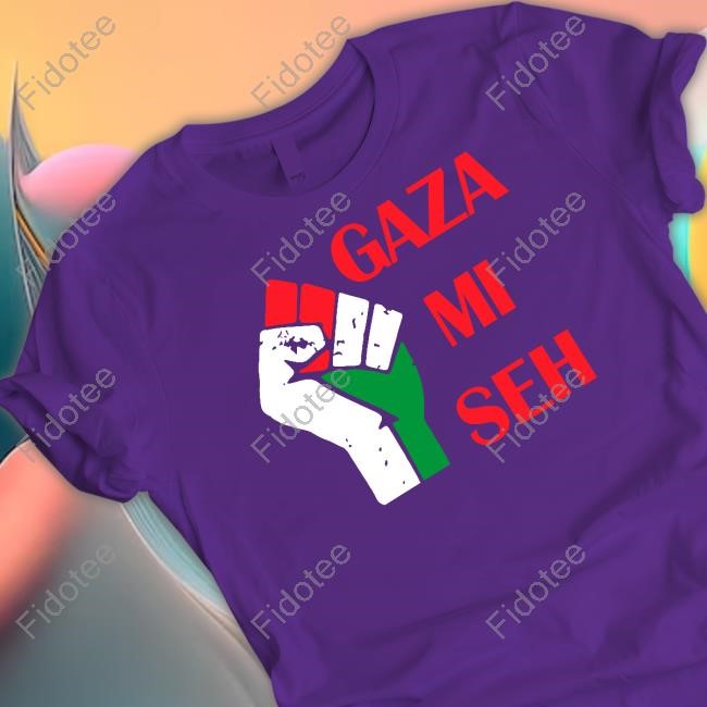 Gaza Mi Seh Palestine Hoodie